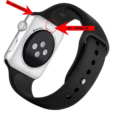 removing watch band from apple